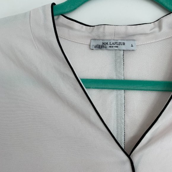 MM LaFleur Josephine V-Neck Blouse - Picture 7 of 7